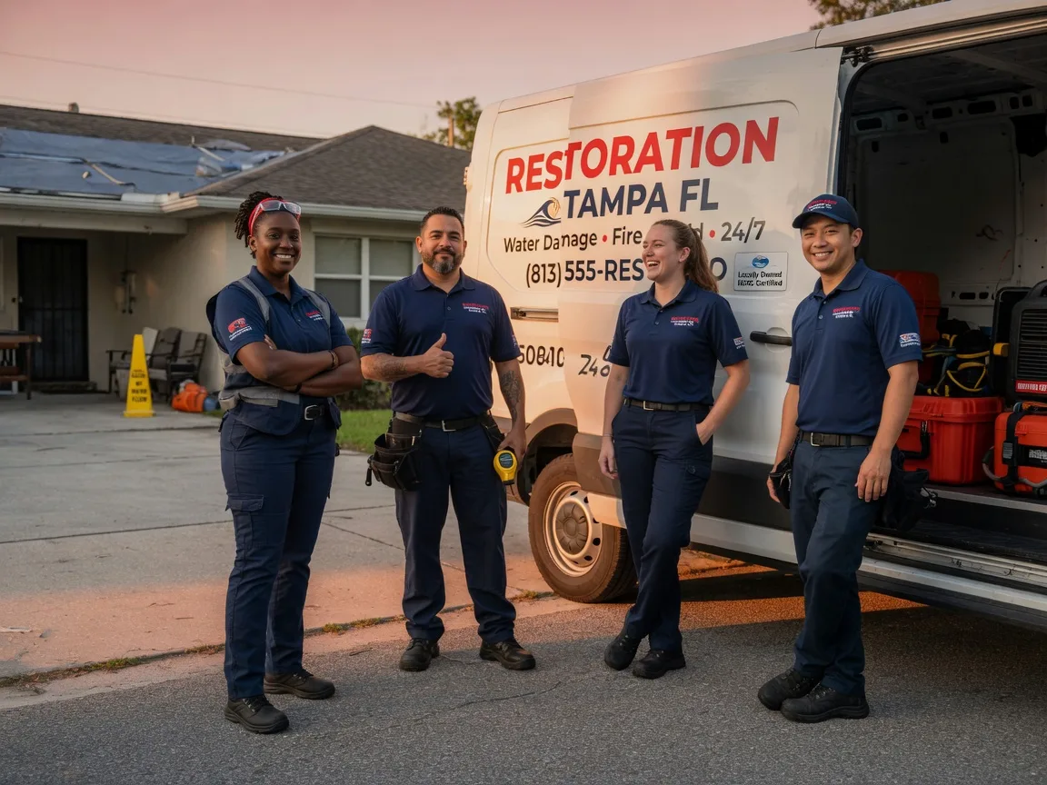 Water Damage Restoration company in Corinth, TX